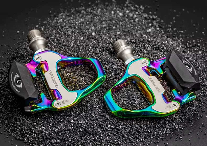 Rainbow Bicycle Clipless Pedals 9/16 Clip SPD SL MTB Road Bike Sealed Bearing
