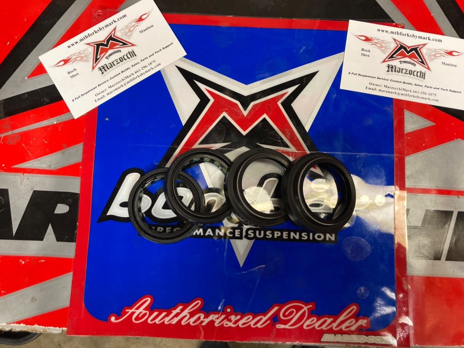 MARZOCCHI BOMBER 35mm SEALS KIT #850716/P w/EXTRA’S