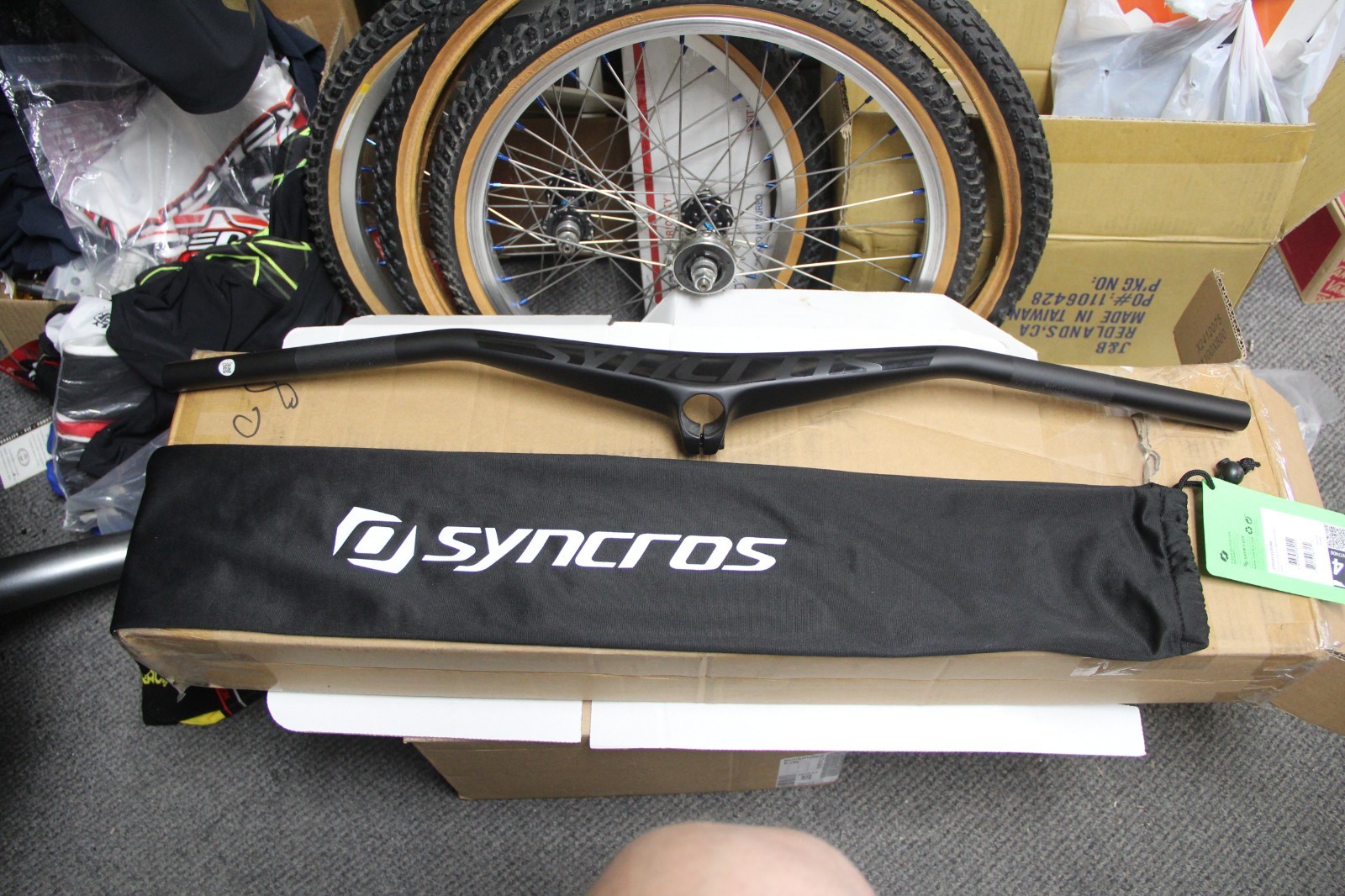 Syncros Hixon iC SL Bar/Stem Matte Black, 780x50mm