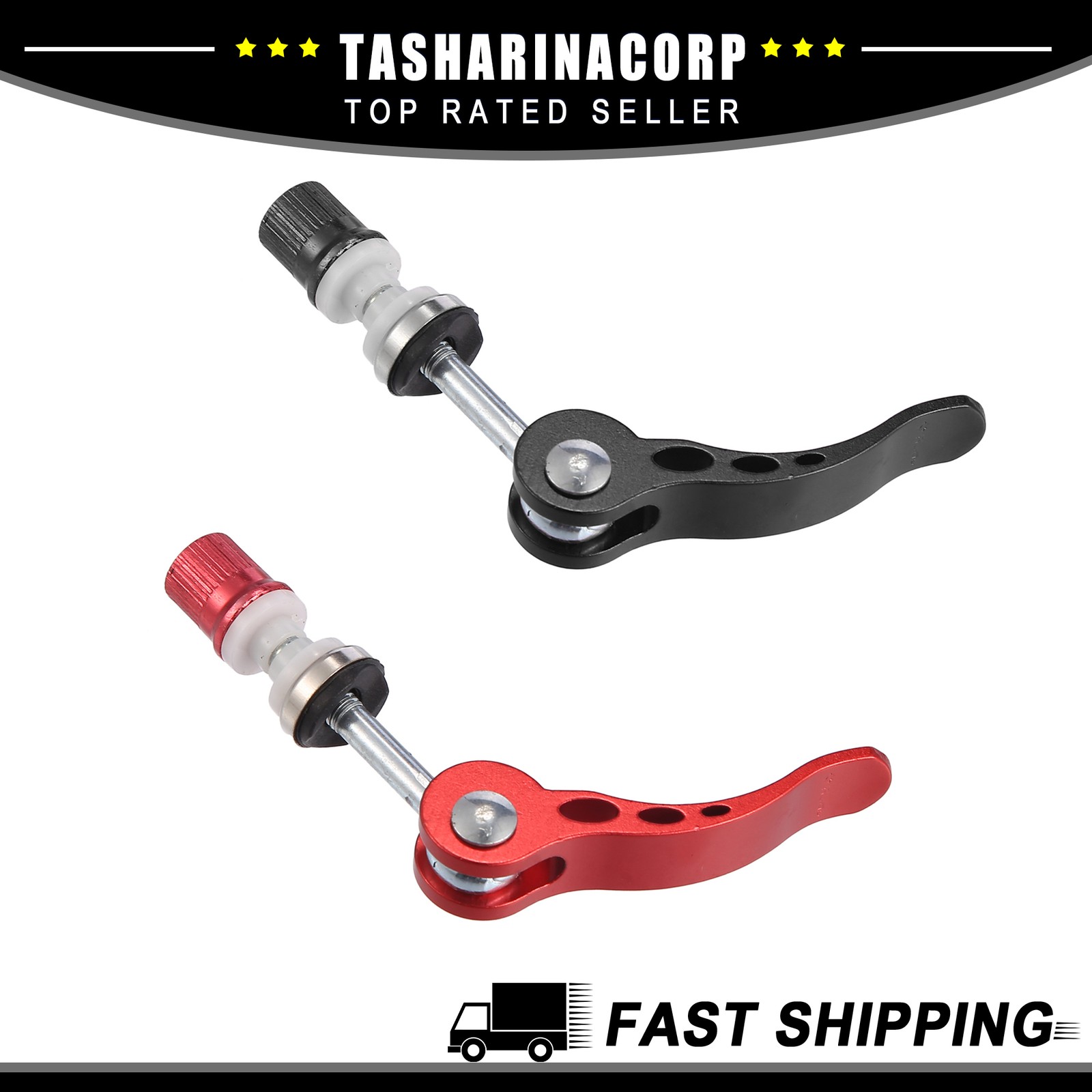 Universal Piece of 2 Bicycle Seat Post Quick Release Pin Seatpost Skewer Bolt