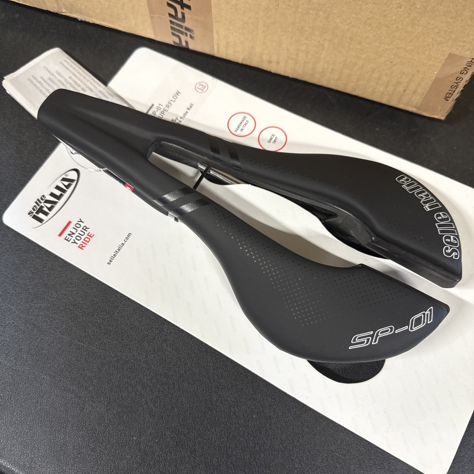 Selle Italia Sp-01 Superflow L3 Ti316 Cycling Saddle Seat (9419-93)