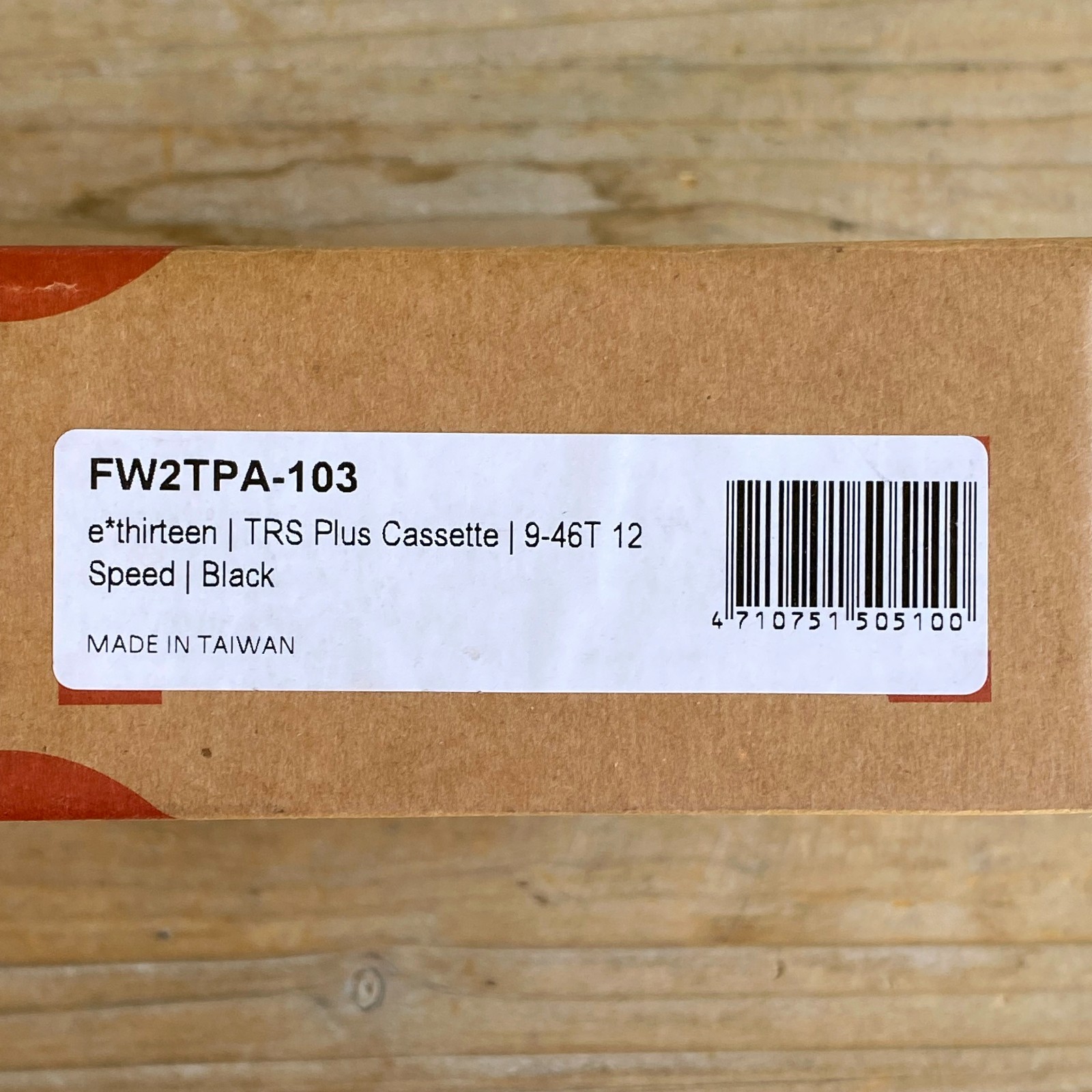 e*thirteen components TRS Plus 12-Speed Cassette – Black – 9-46t 12s – NEW