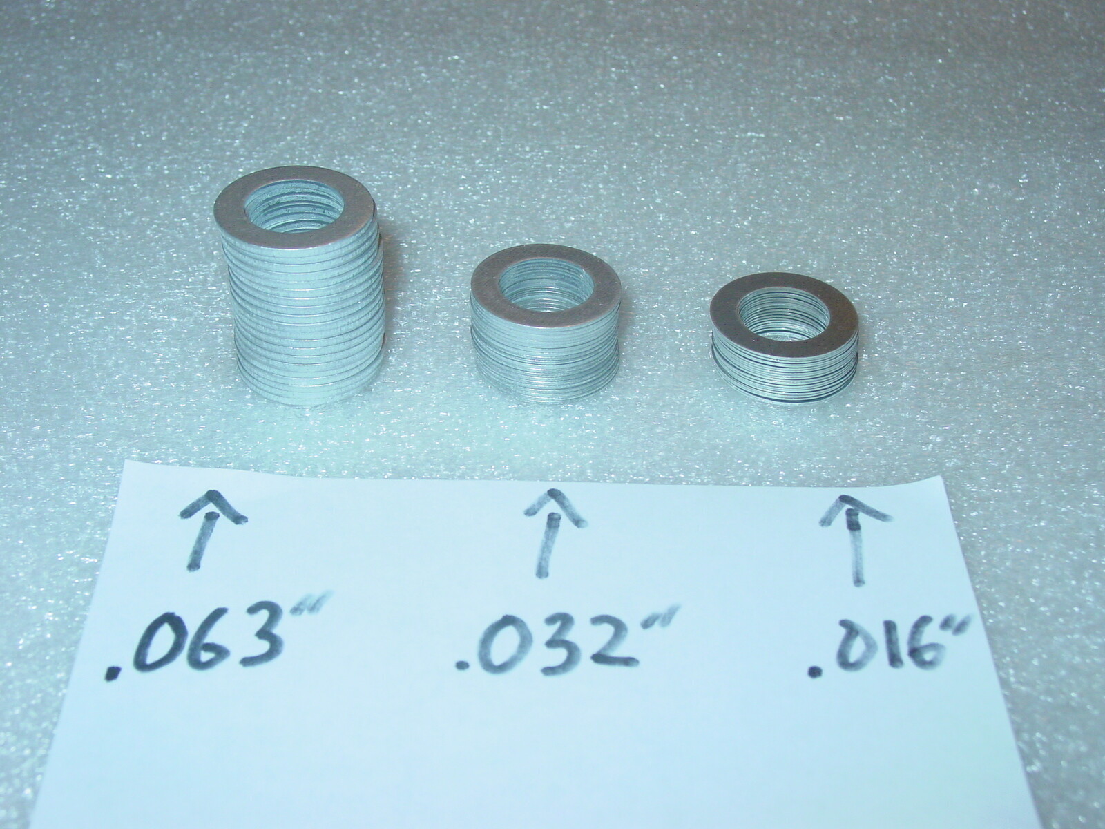Cook Bros Bullseye Bottom Bracket 5/8″ Spindle Kit Spacers Washers Shim Aluminum