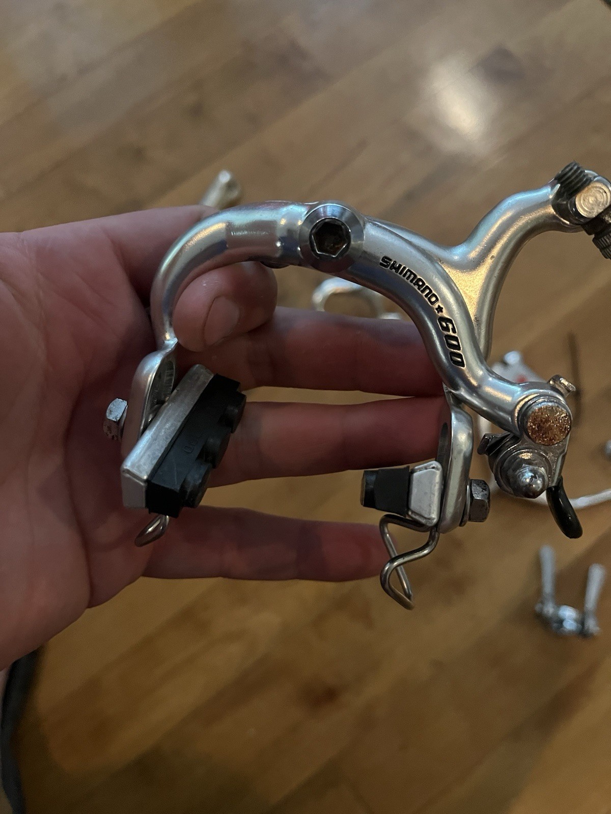 Shimano 600 Arabesque Vintage Groupset Minus Rear Derailleur Good Condition