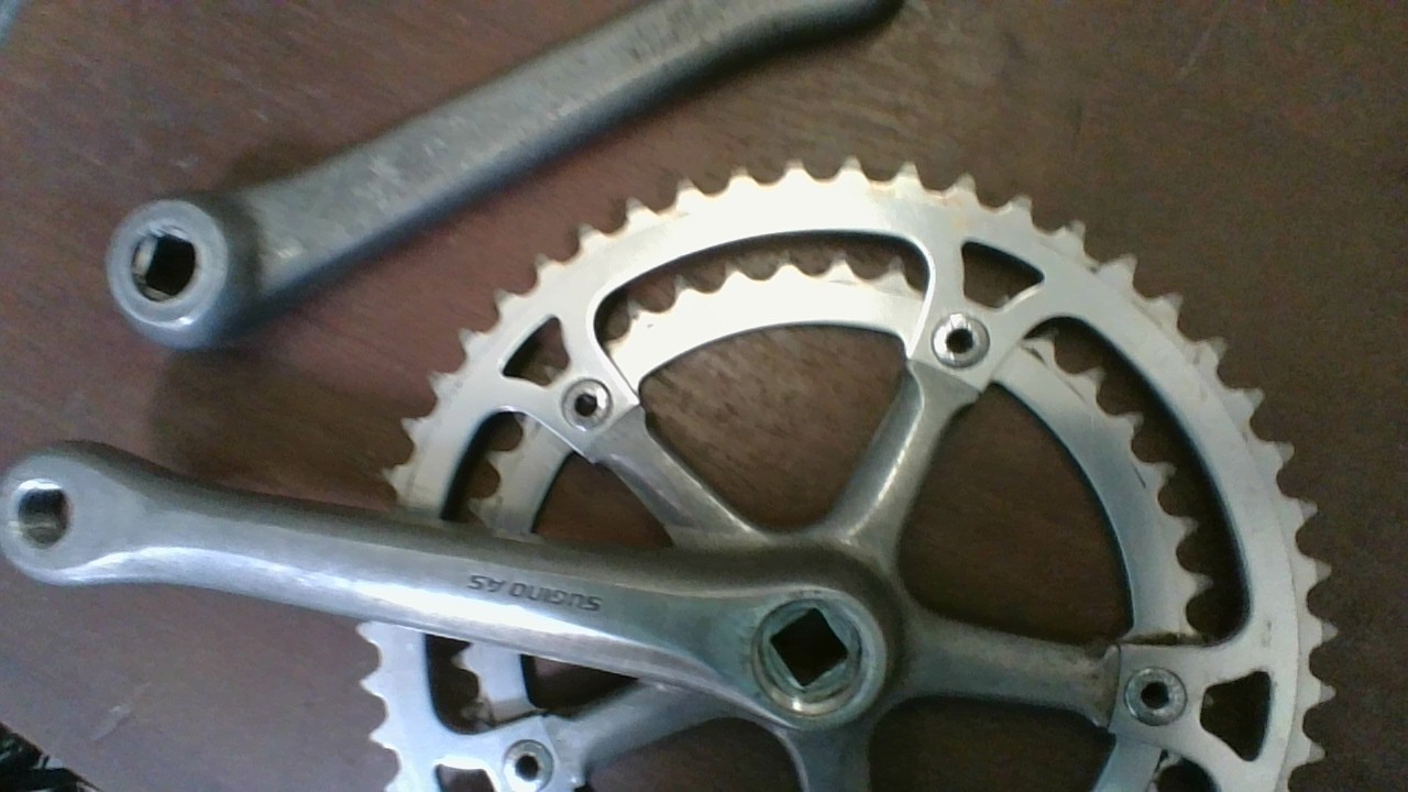 SUGINO A5 Cranks and Sprocket 170’s 52/42