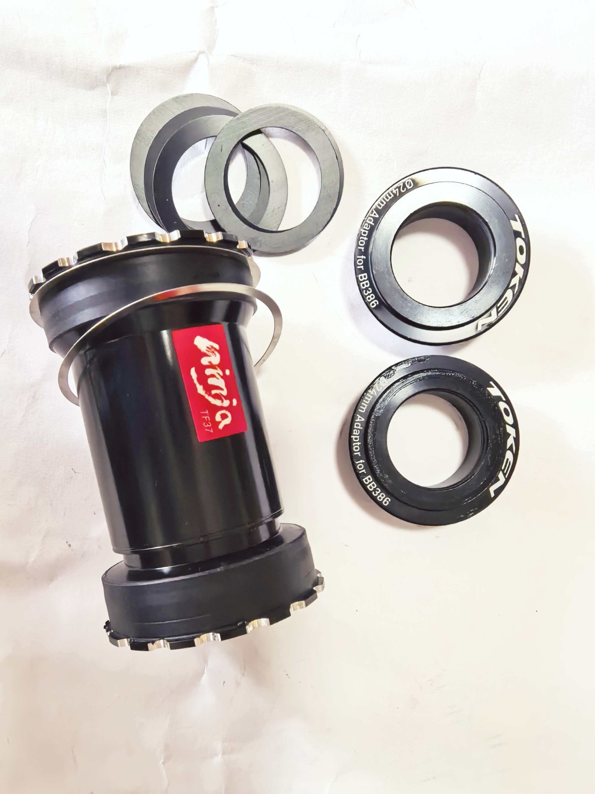 TOKEN Press Fit Bottom Bracket PF30/BB386 to Shimano 24mm bicycle