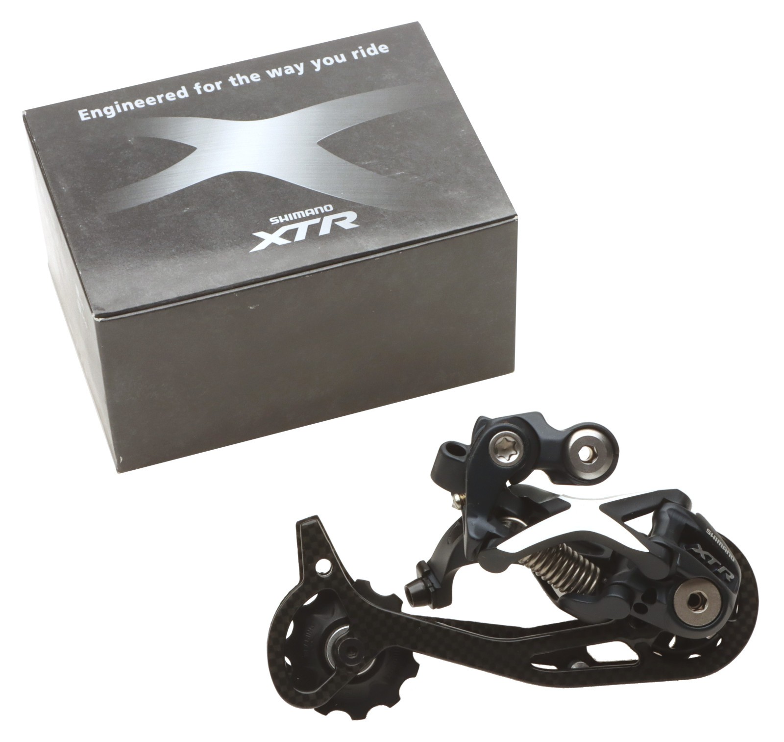 Shimano XTR RD-M972 SGS Rear Derailleur 9s Long Cage NOS NEW