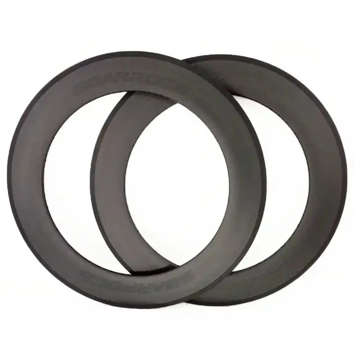 MTB Bicycle Road 700C 88mm Depth Carbon Rims Tubular Matte/glossy V Brake Rings