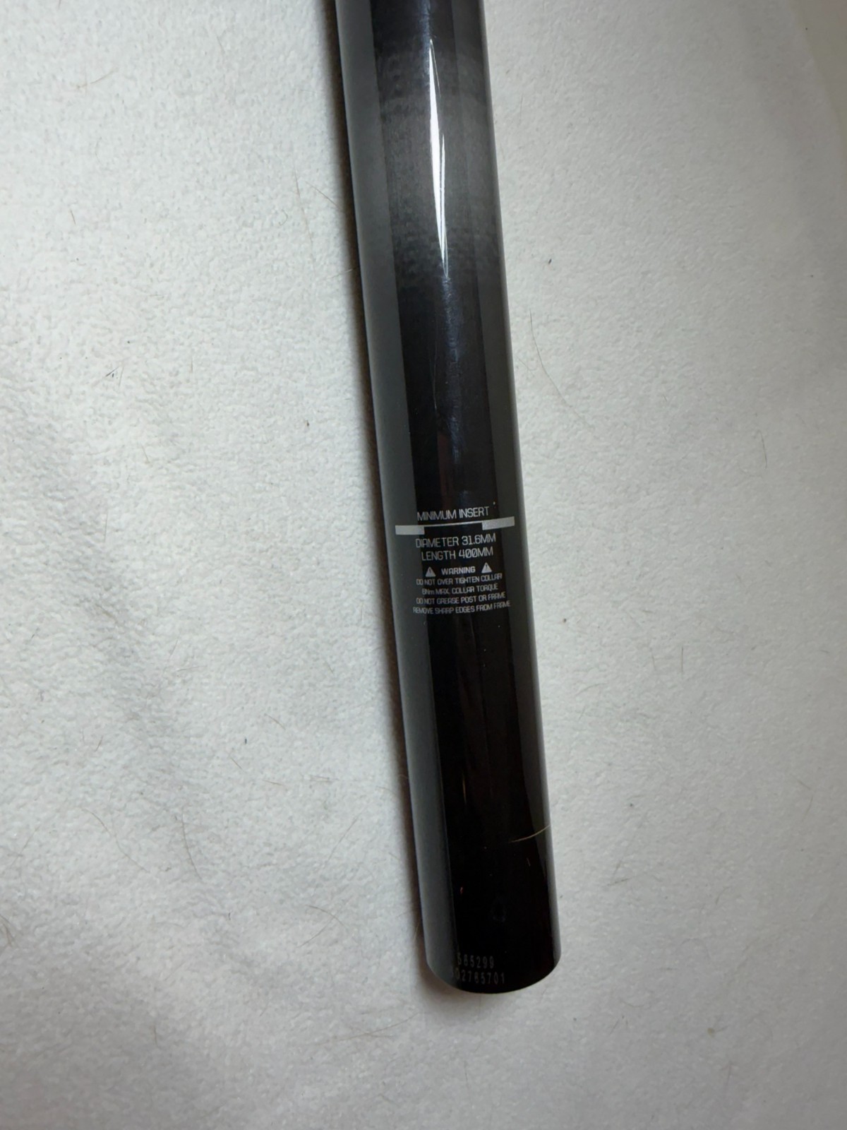 NEW! Bontrager Pro Seatpost Carbon 31.6mm x 400 x 0mm 282g