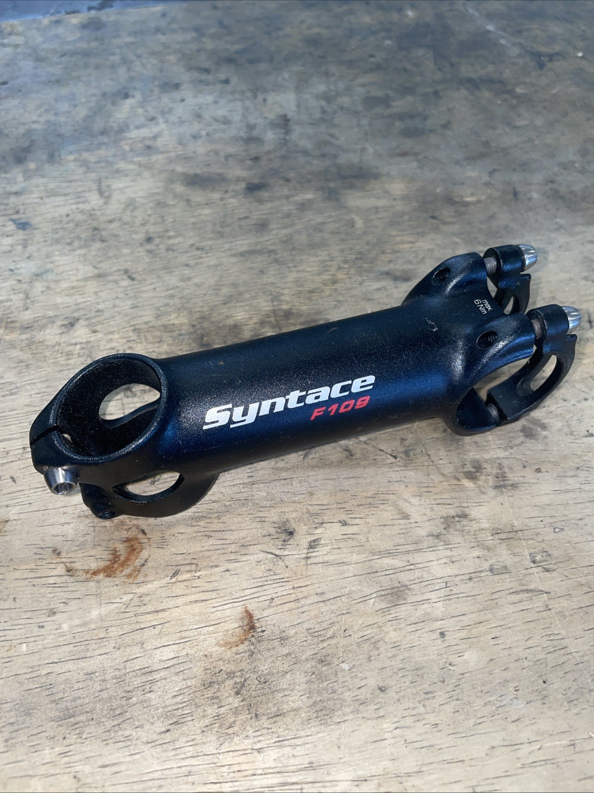 Syntace Stem F109 120mm 31.8 17d Black 1-1/8″