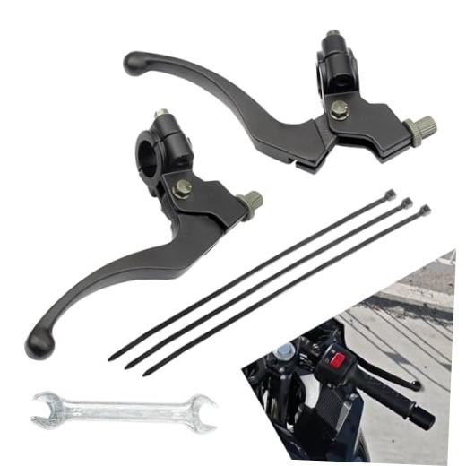 2 PCS Bike Brake Levers, Clutch Lever, Clutch Brake Handle Levers Perch,