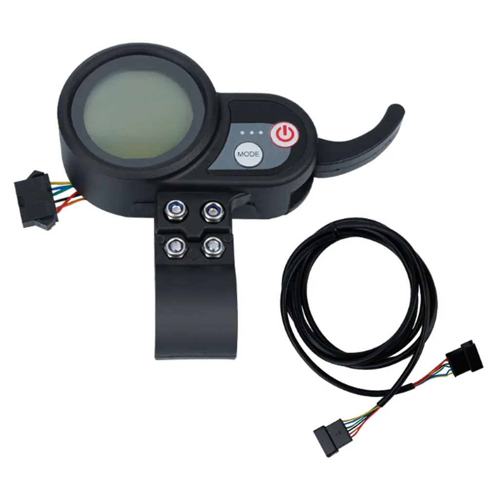 Electric Scooter LCD Display Screen Accelerator Use USB 36V 48V 52V 60V