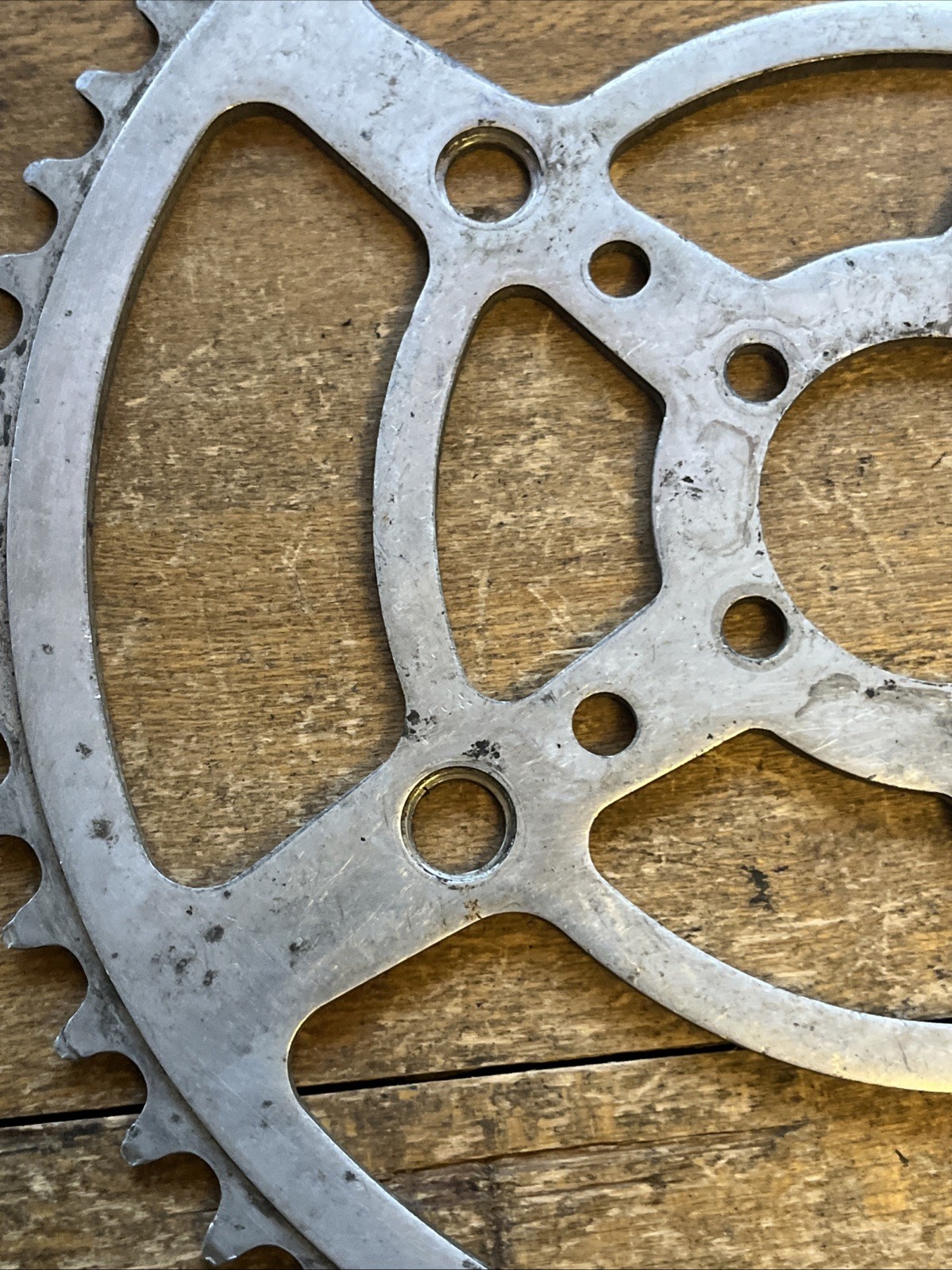 Vintage Nervar (?) 54 T Chain Ring 128 BCD 70s French Road Bike