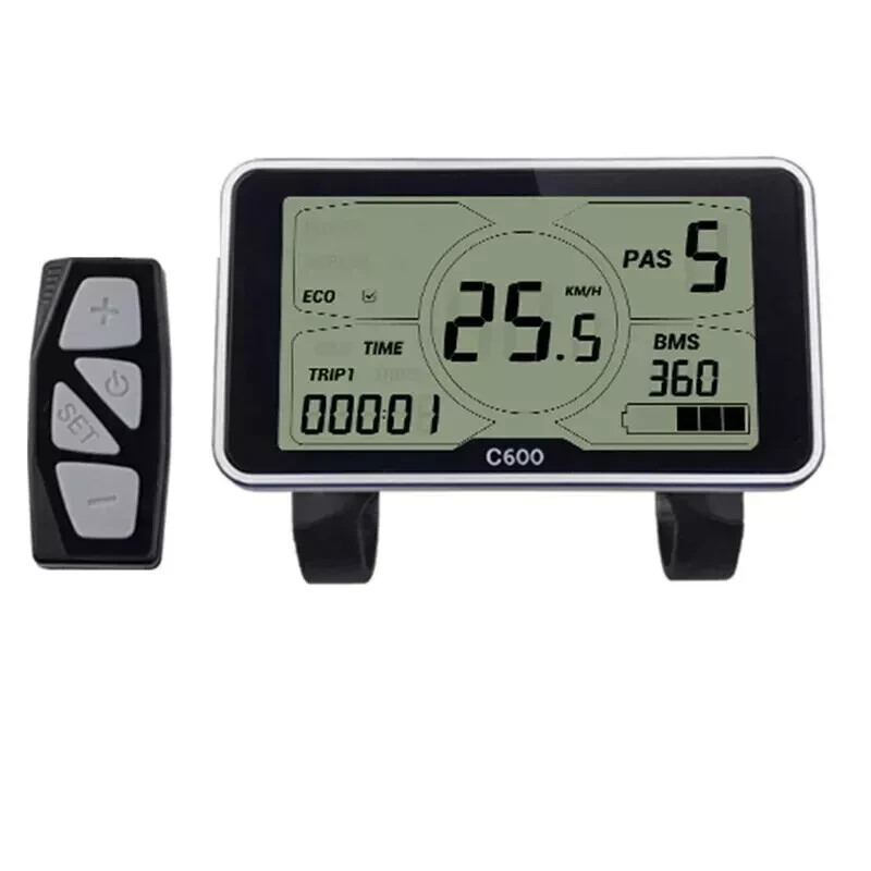 C600 EBike LCD Display 48V Electric Bike Conversion Kit for E BIKE 5S Controller