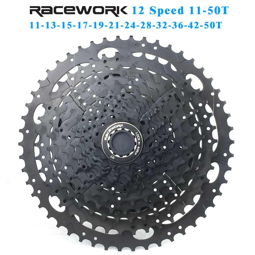 RACEWORK 12 Speed MTB Bike Flywheel 11-50/52T Cassette Modified Climbing Gear