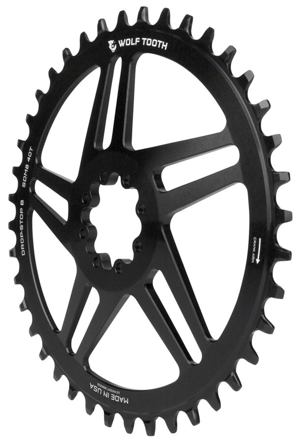 Wolf Tooth Direct Mount Chainring – 42t, SRAM Direct Mount, Drop-Stop B, For