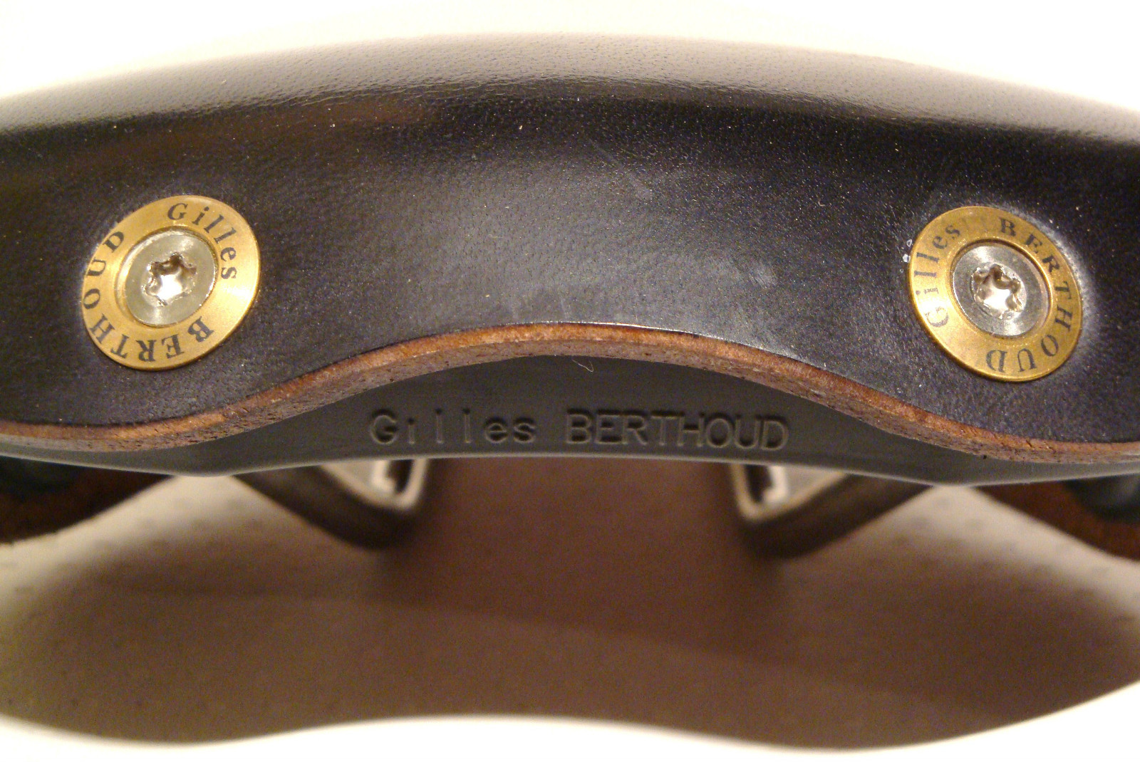 NEW GILLES BERTHOUD SADDLE SEAT GALIBIER BLACK MADE IN FRANCE IDEALE BROOKS