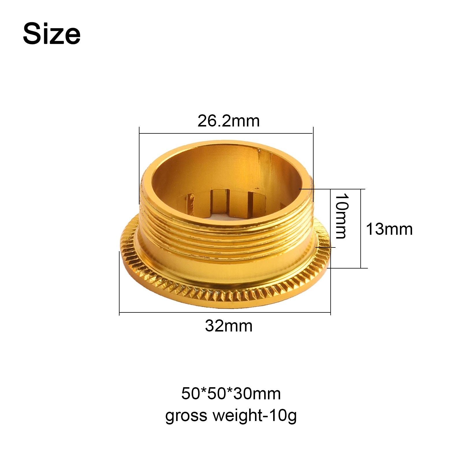 CNC Aluminum Alloy Bike Cassette Lockrings for MicroSpline Compatibility