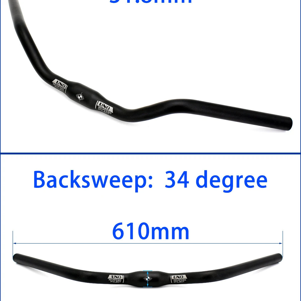 Bicycle Swallow Handlebar 31.8 * 600/610/620mm Comfort City Road Bike Handlebars