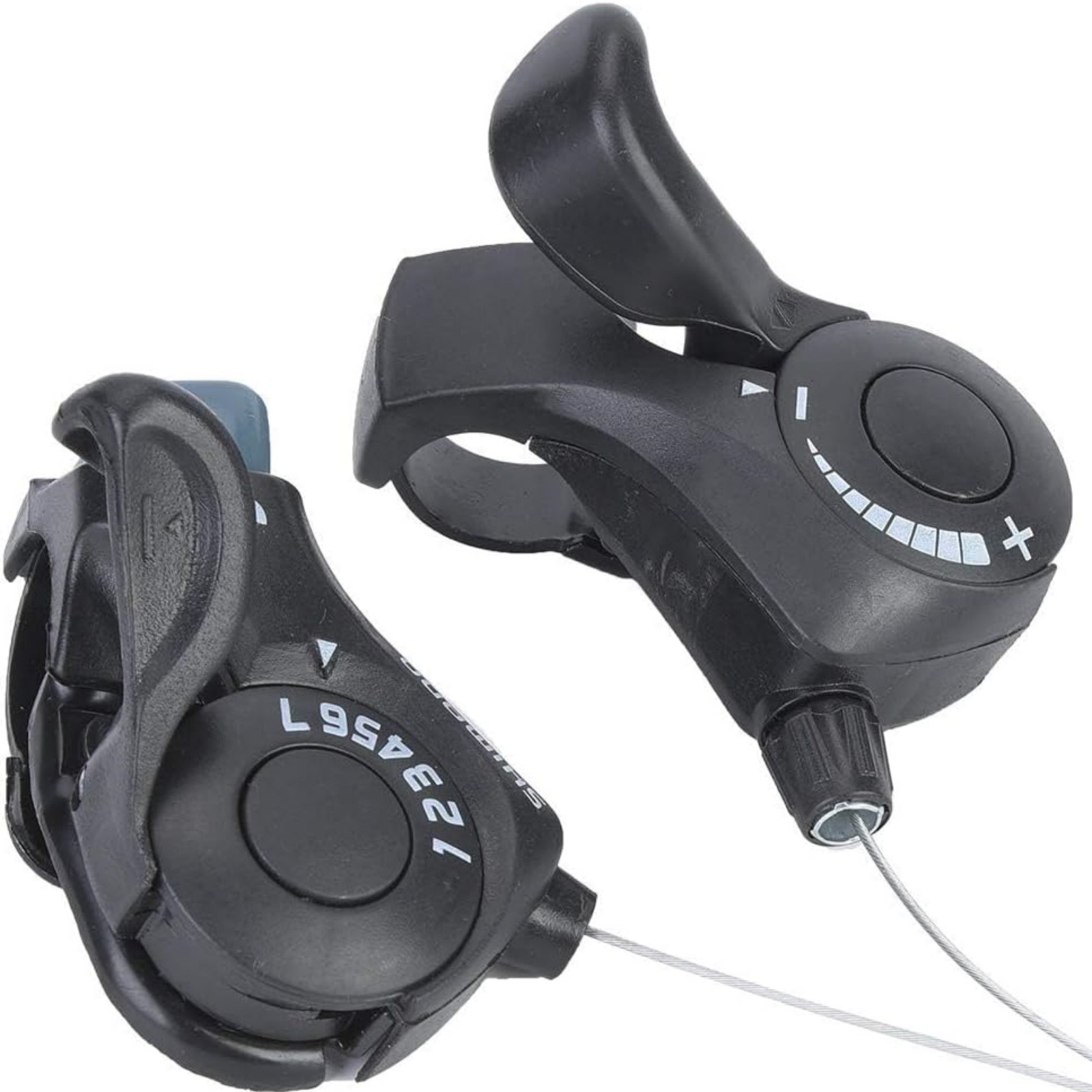 21-Speed Bicycle Shift Set w/Optical Display Durable Aluminum Alloy Construction