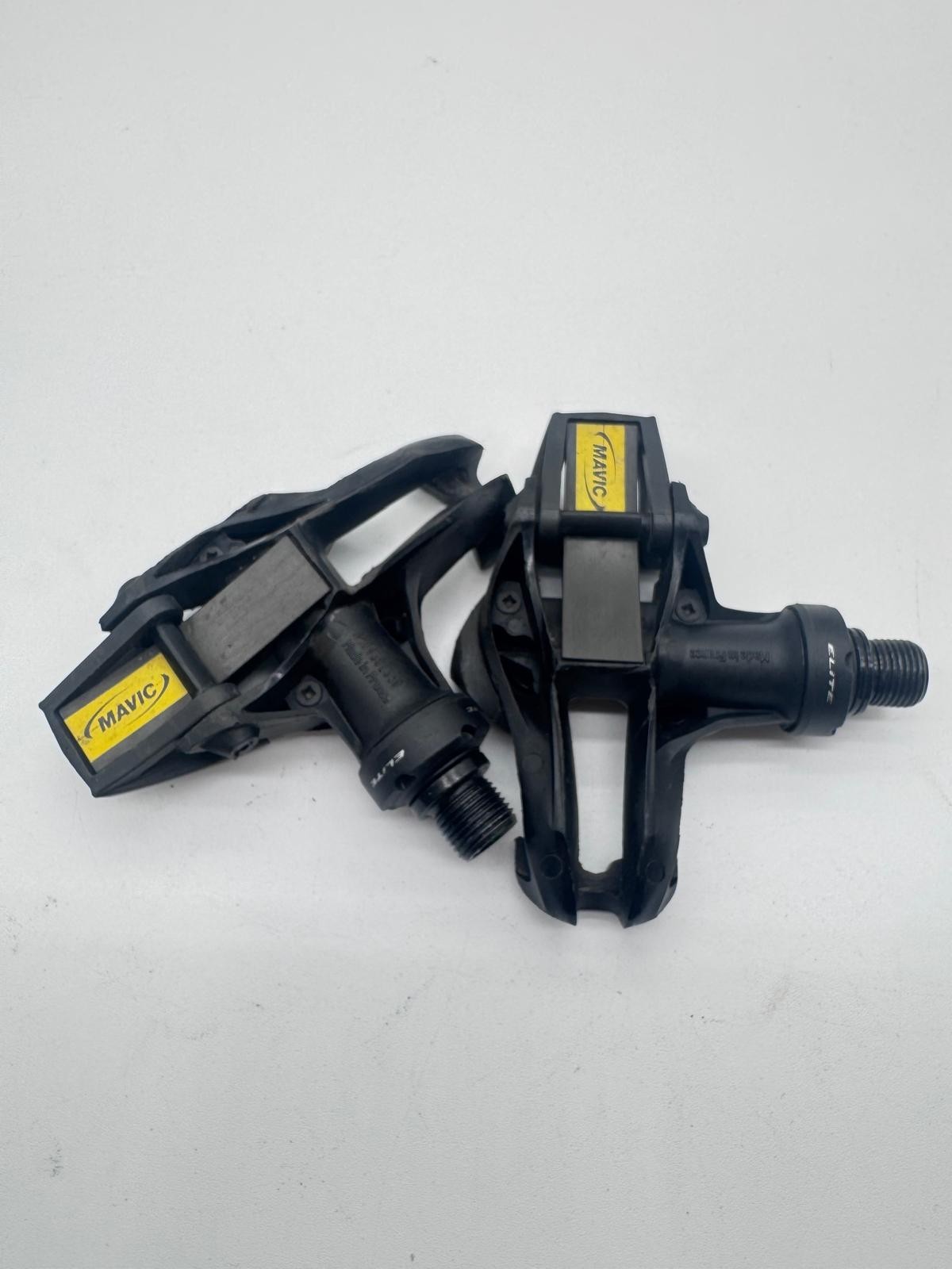 Mavic Clipless Road Bike Composite Material Black Pedals Pair