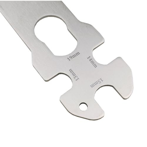 Universal Flat Ring Hub Wrench for Bicycle Repair – 8 Sizes (13-20 mm) Made of