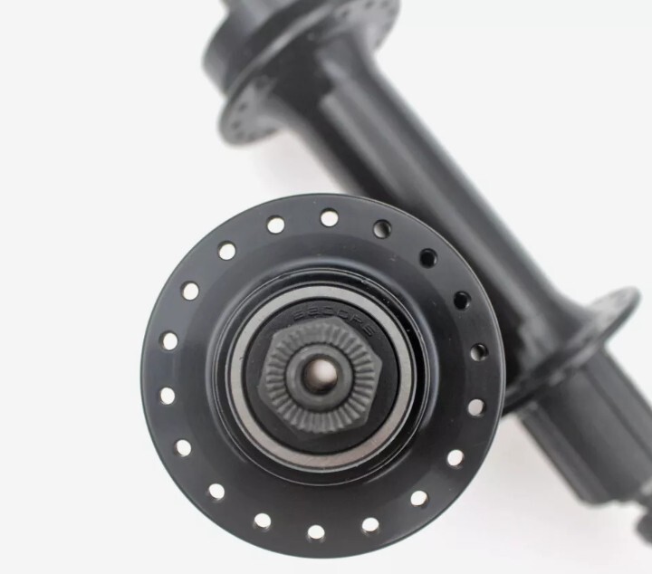 Fat bike rear hub 190mm aluminum QR 8/9/10 speed 36h Cassette disc type.