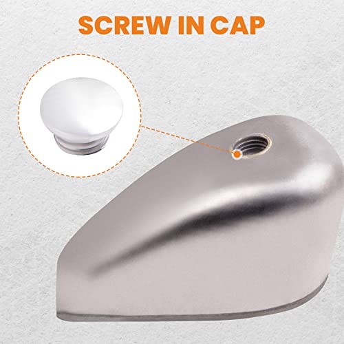 maXpeedingrod 2.4 Gallon Gas Tank for Harley Sportster Ironhead 2.4 Gallon (9L)