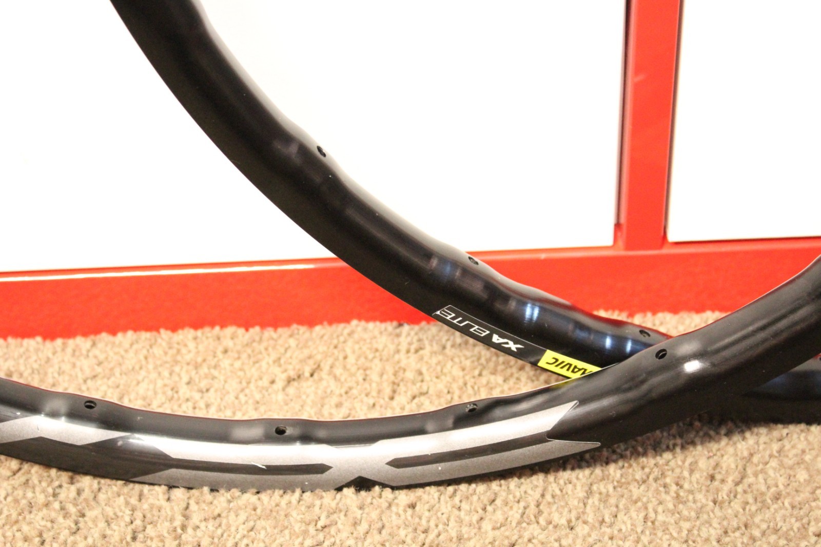 Great MAVIC XA Elite 27.5″ MTB Disc Rim set 24 holes, Presta valve rims Mountain