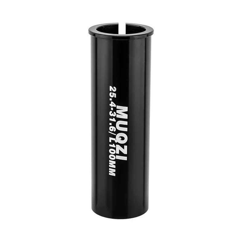 MUQZI Seatpost Shim 100mm Bike Adapter 22.2-36mm to Multiple Sizes