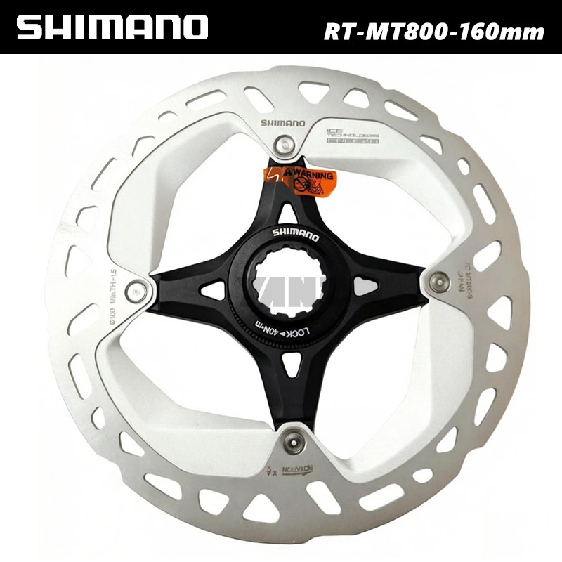 Shimano Deore XT RT-MT800-S Disc Brake Rotor – 160mm, Centerlock-OE