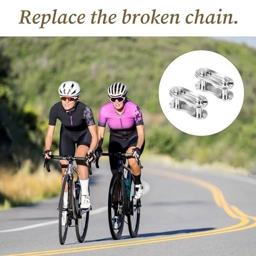 10 Pairs Bike Chain Master Link for Bicycle Missing Link, Single Speed Chain …