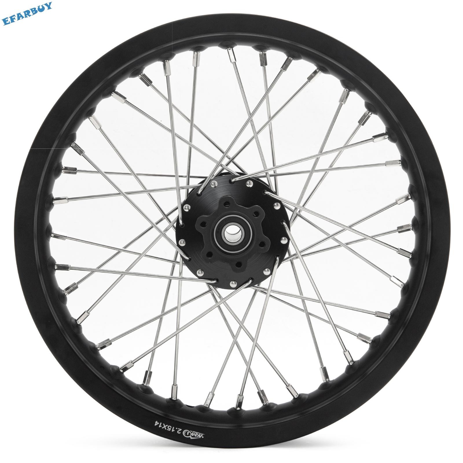 14″x2.15″ Spoked Front Rear Wheels Hubs Rims For SUR-RON Light Bee X For Segway