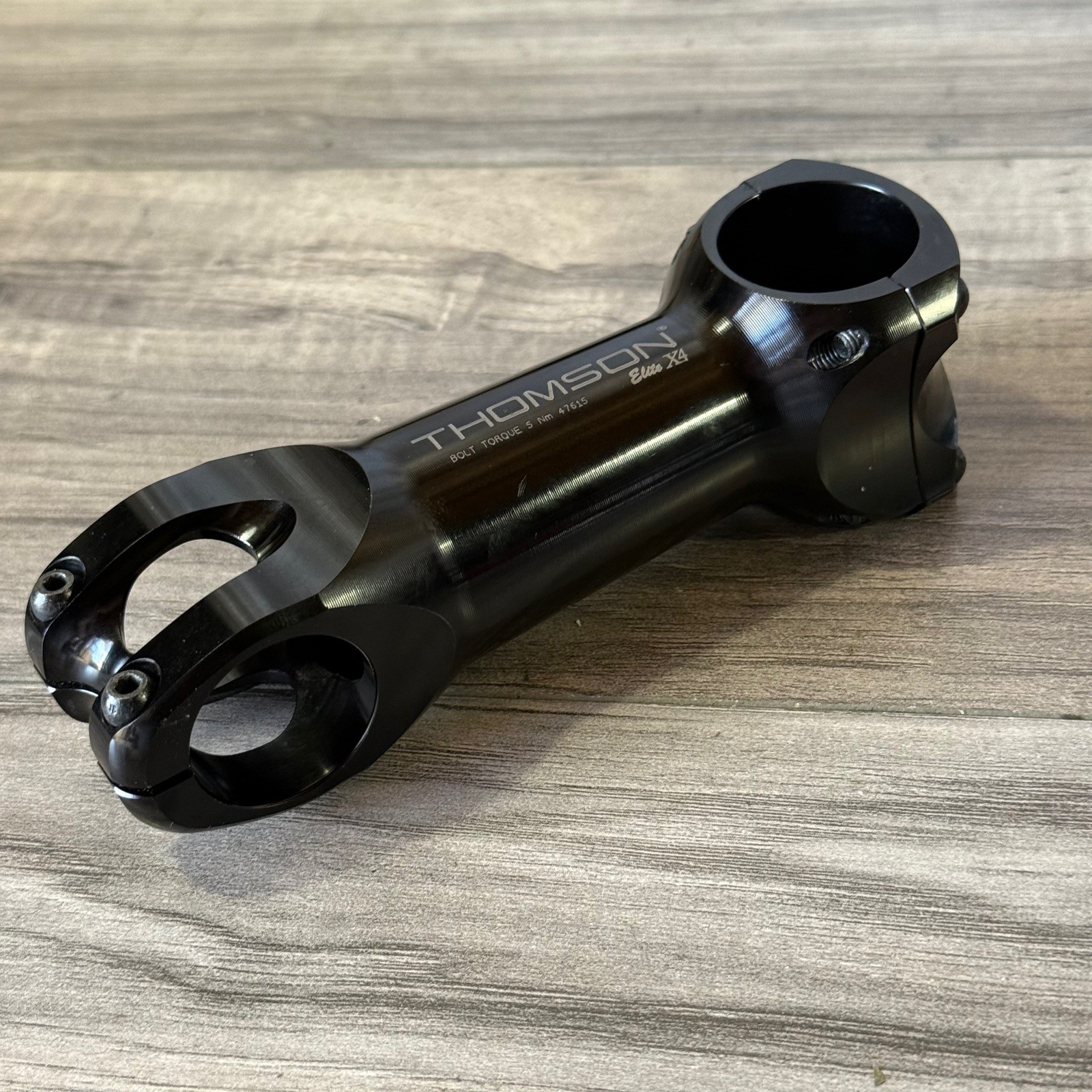Thomson Elite X4 31.8 x 110 0 Degree Stem Black 1 1/8 Threadless CLEAN