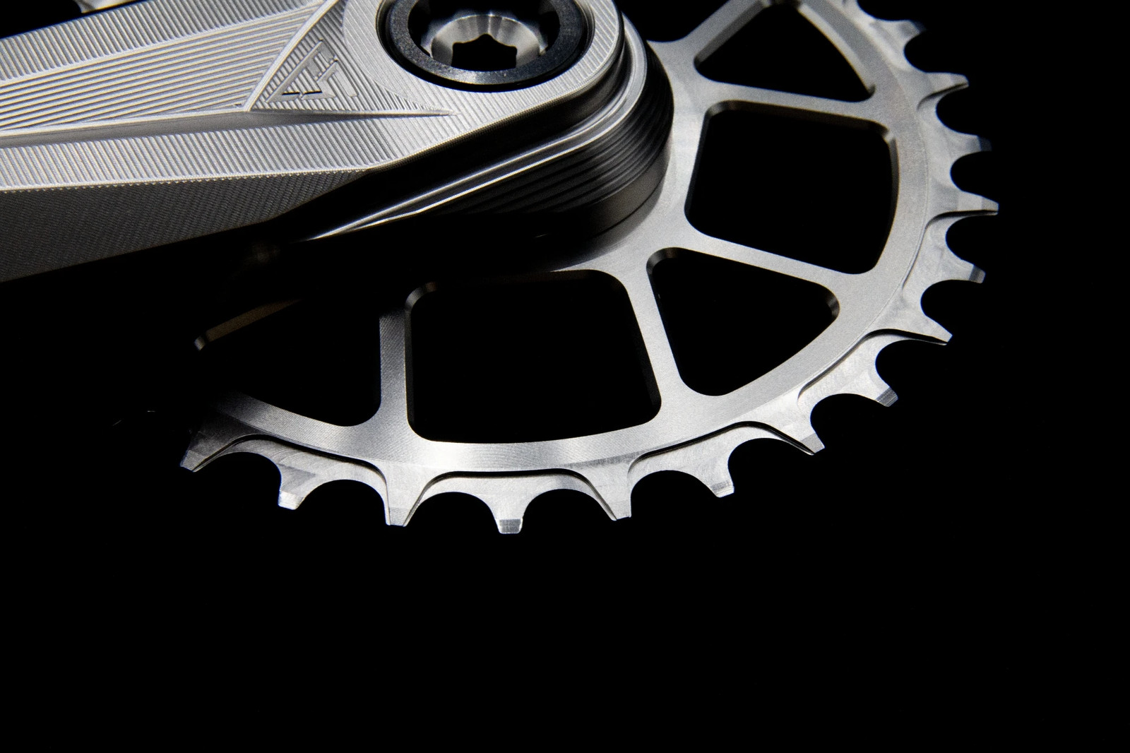 Mtb Crankset Hollow Integrated Crank 160mm 165mm 170mm Narrow Wide 32/34/36/38T