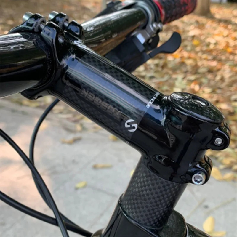 Toseek Ultralight Bicycle Stem 6/10/17/25/35 Degree Carbon Alloy Bike Stem 60/70
