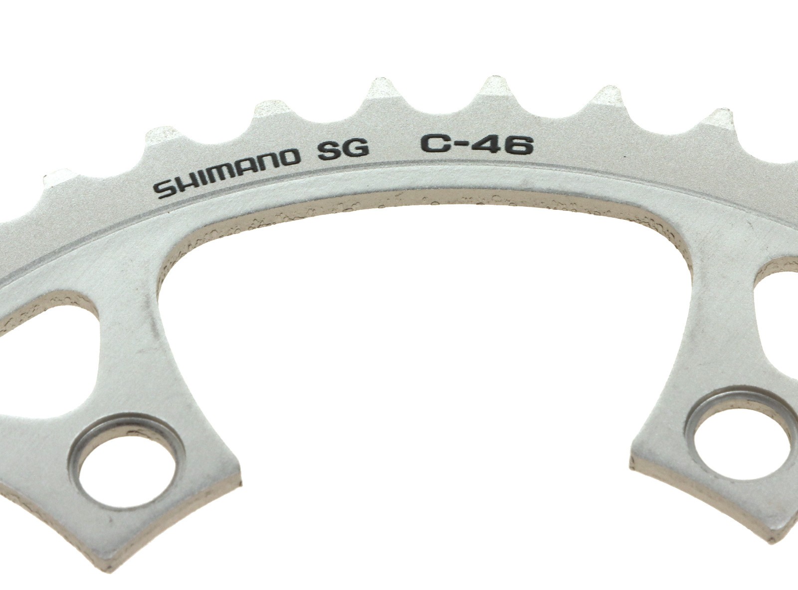 Shimano Deore DX SG Chainring 46T C 110 BCD 3X7 SPD Silver 5 Bolt NOS