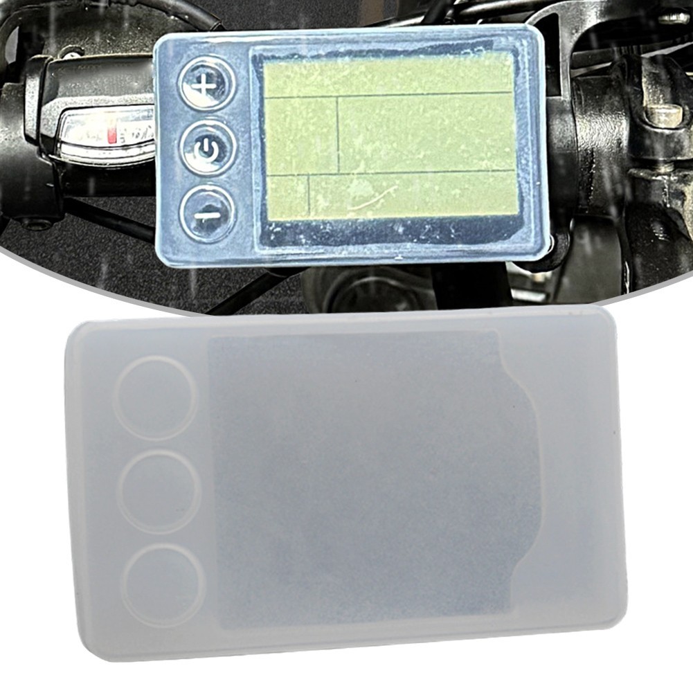 Stretch Resistant Silicone Case for S866 Electric Bike Display Protection