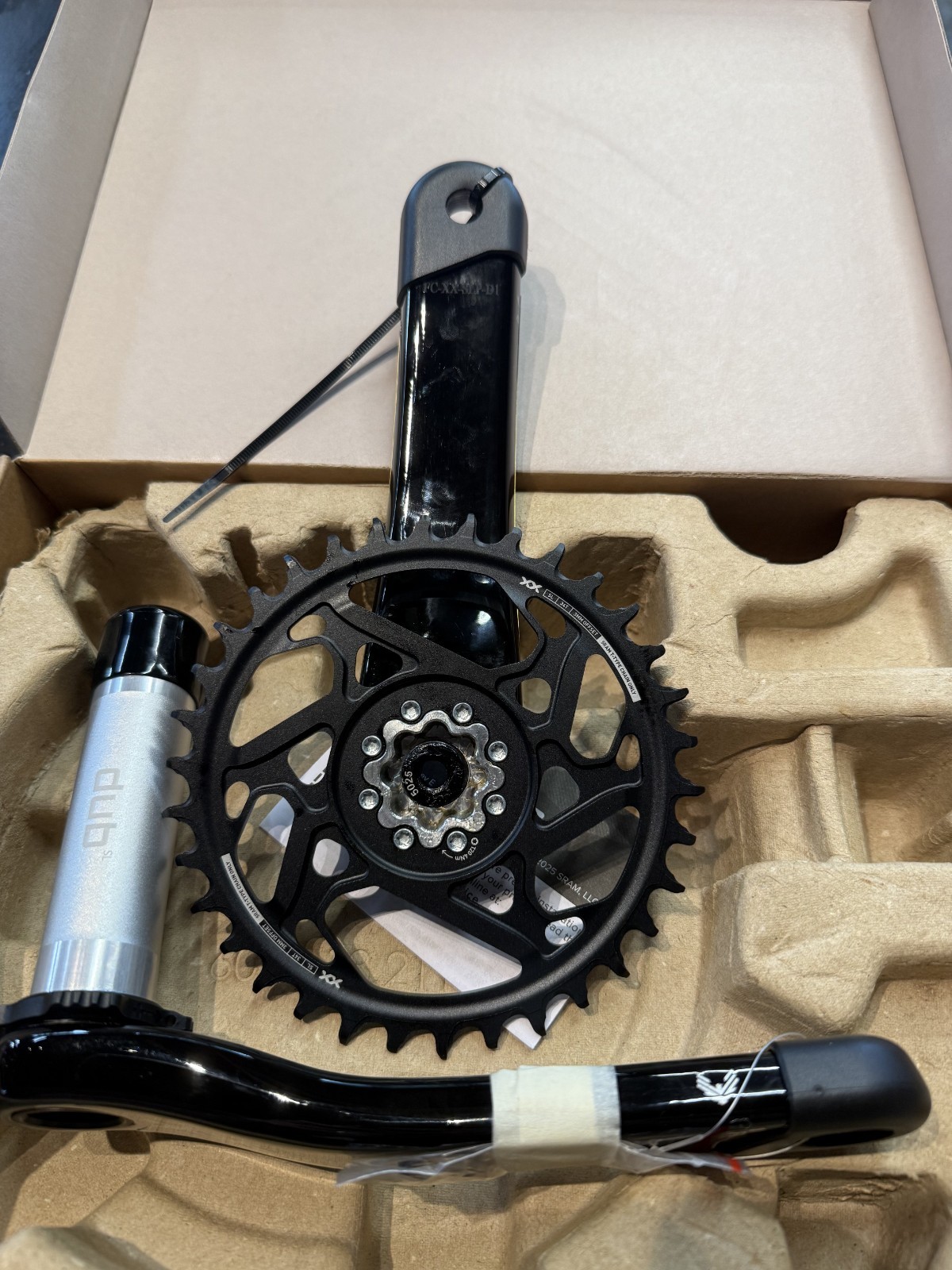 SRAM Crankset XXSL Eagle Q174 CL55 DUB MTB Wide 170mm Black 34t T-Type