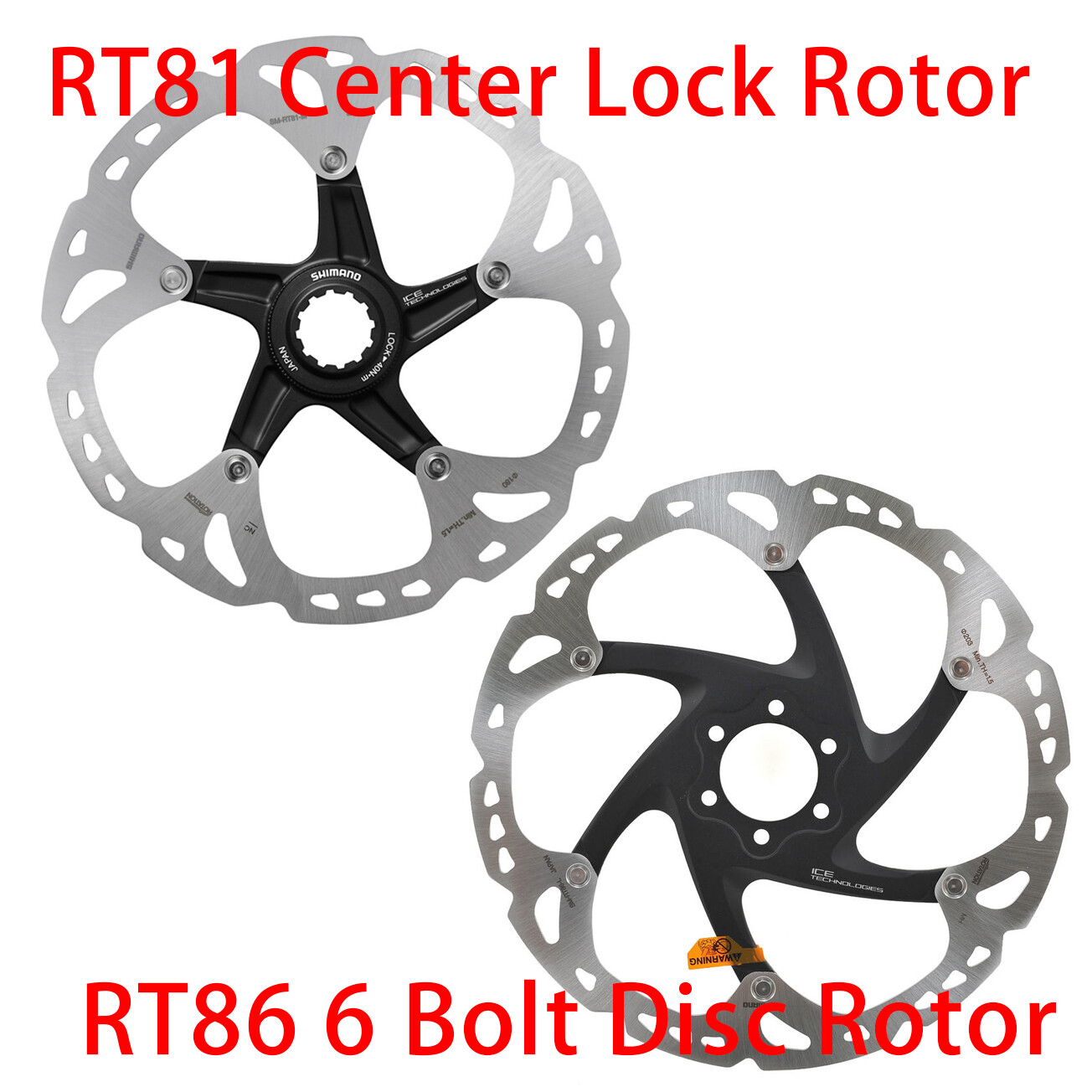 Shimano XT BR M8000/M8100 Hydraulic Disc Brake Set Front&Rear Ice-Tech RT81/RT86