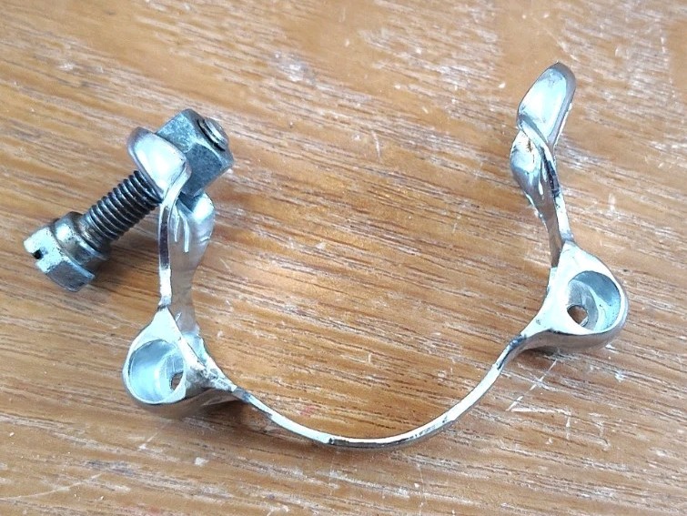 [TA] Nos New Old Stock Suntour Cable Clamp On Stop Down Tube Guide