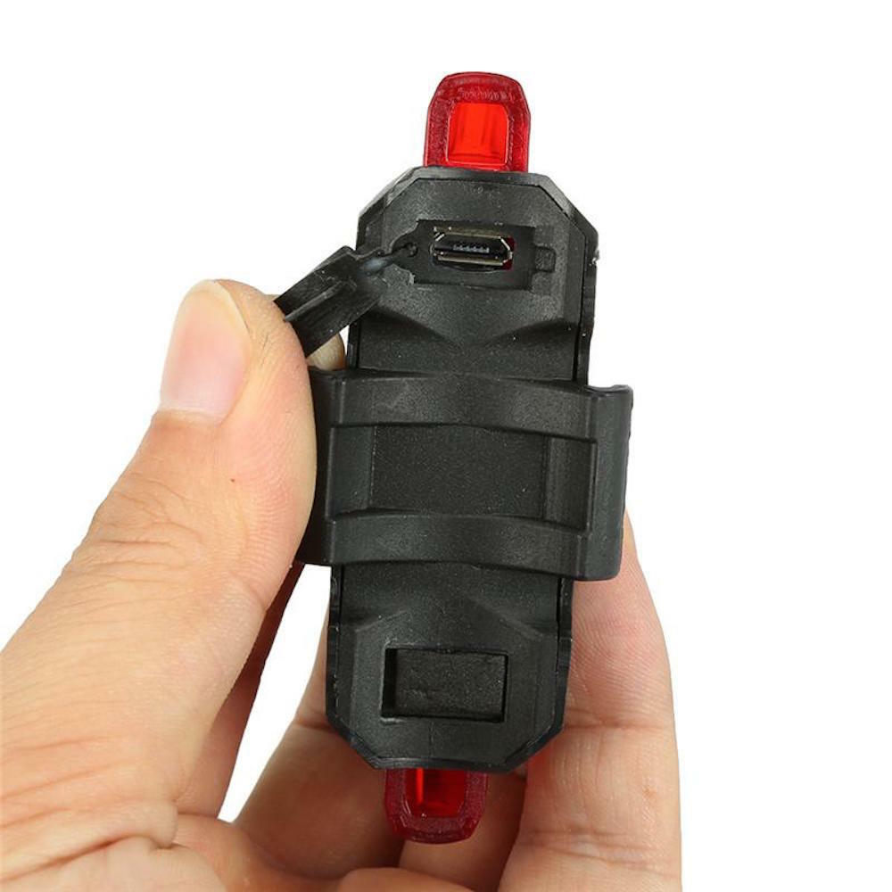 RECHARGEABLE frame LED for Cycling Bike Bicycle Rear bar head Light waterproof