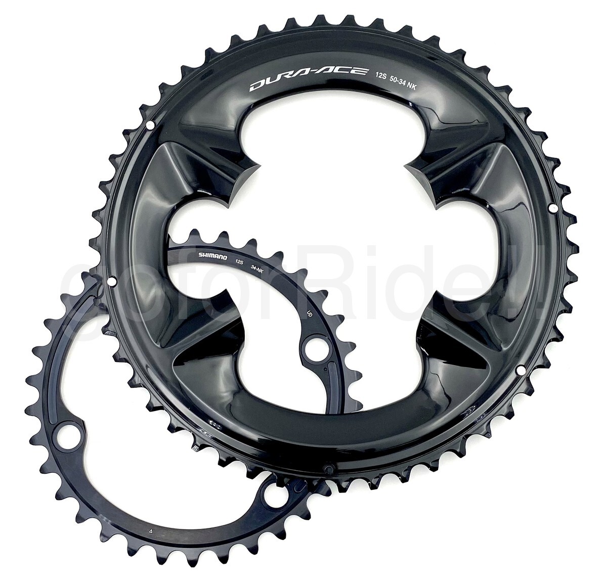 Shimano DURA-ACE Road Bike Chainring 50-34T for FC-R9200/P, 2×12 Speed