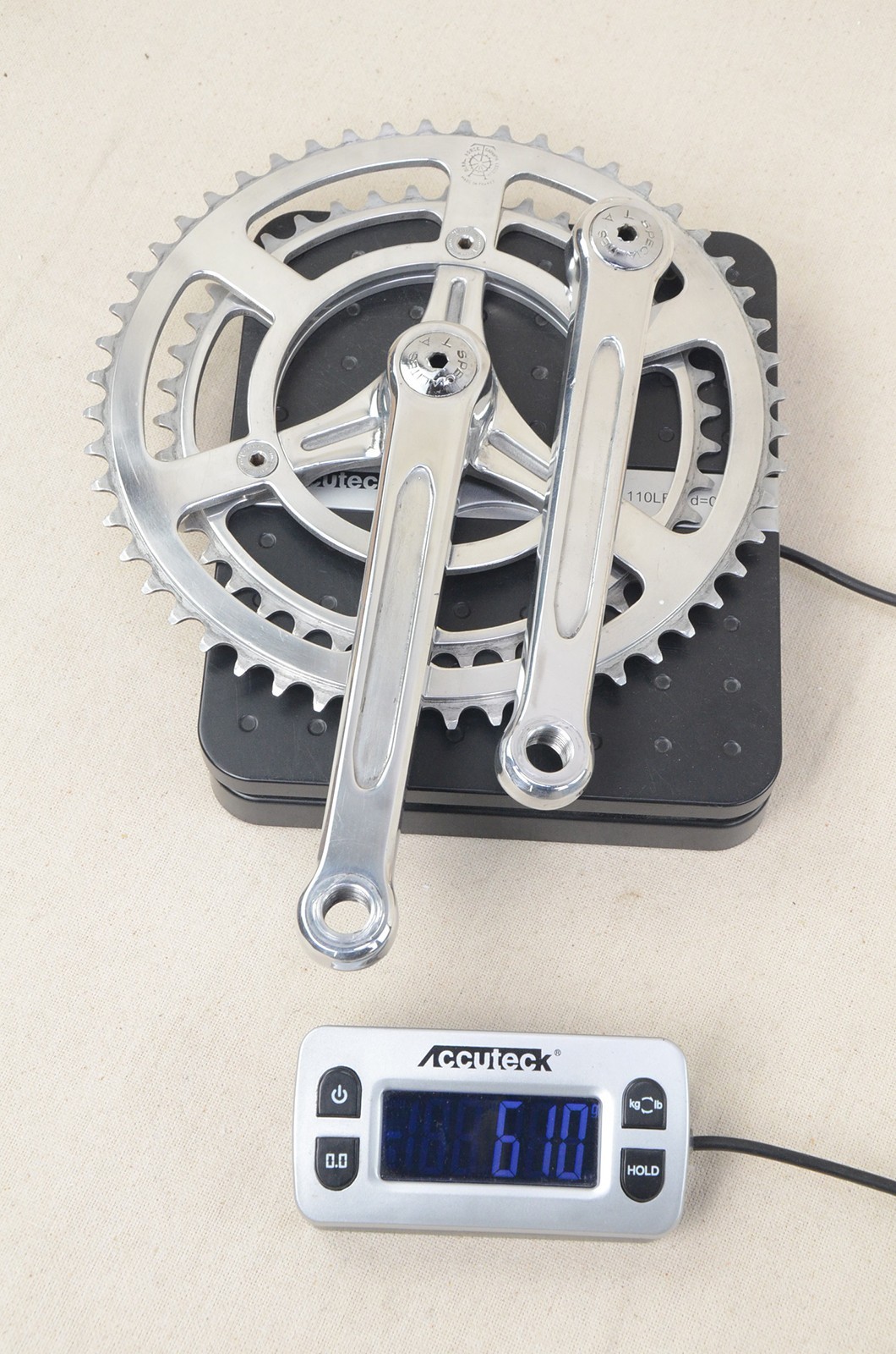 Specialites TA Professional 3 Arm Crankset 170mm Double 52/42t Vintage 1970’s