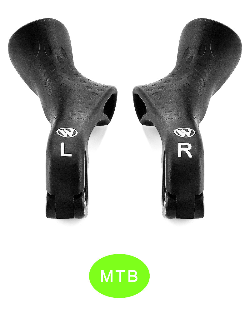 Mini MTB Inner Bar Ends Ergonomic Handlebar Ends for Mountain Bike 22.2mm