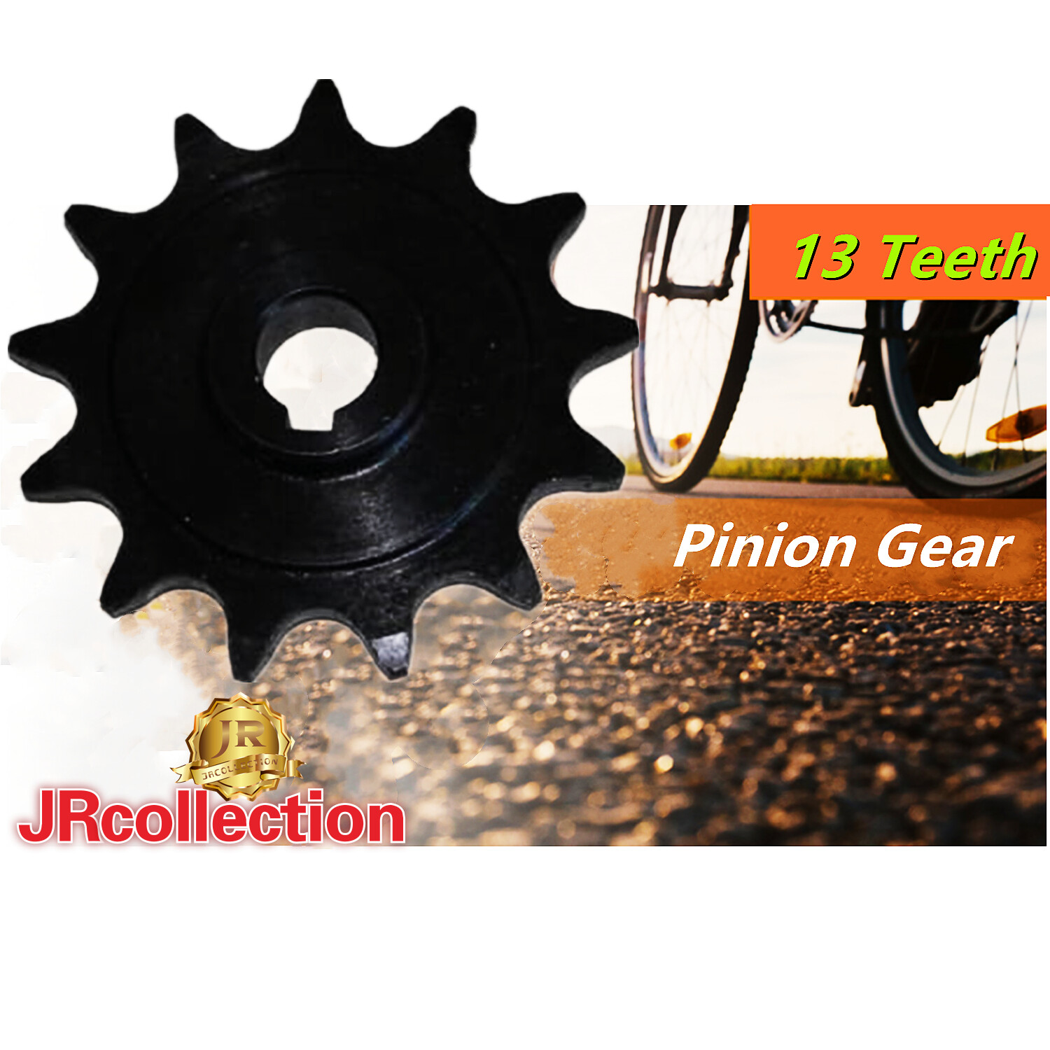 13 Teeth Gear Sprocket Bike Clutch Gear Drive Sprocket Aluminum Alloy