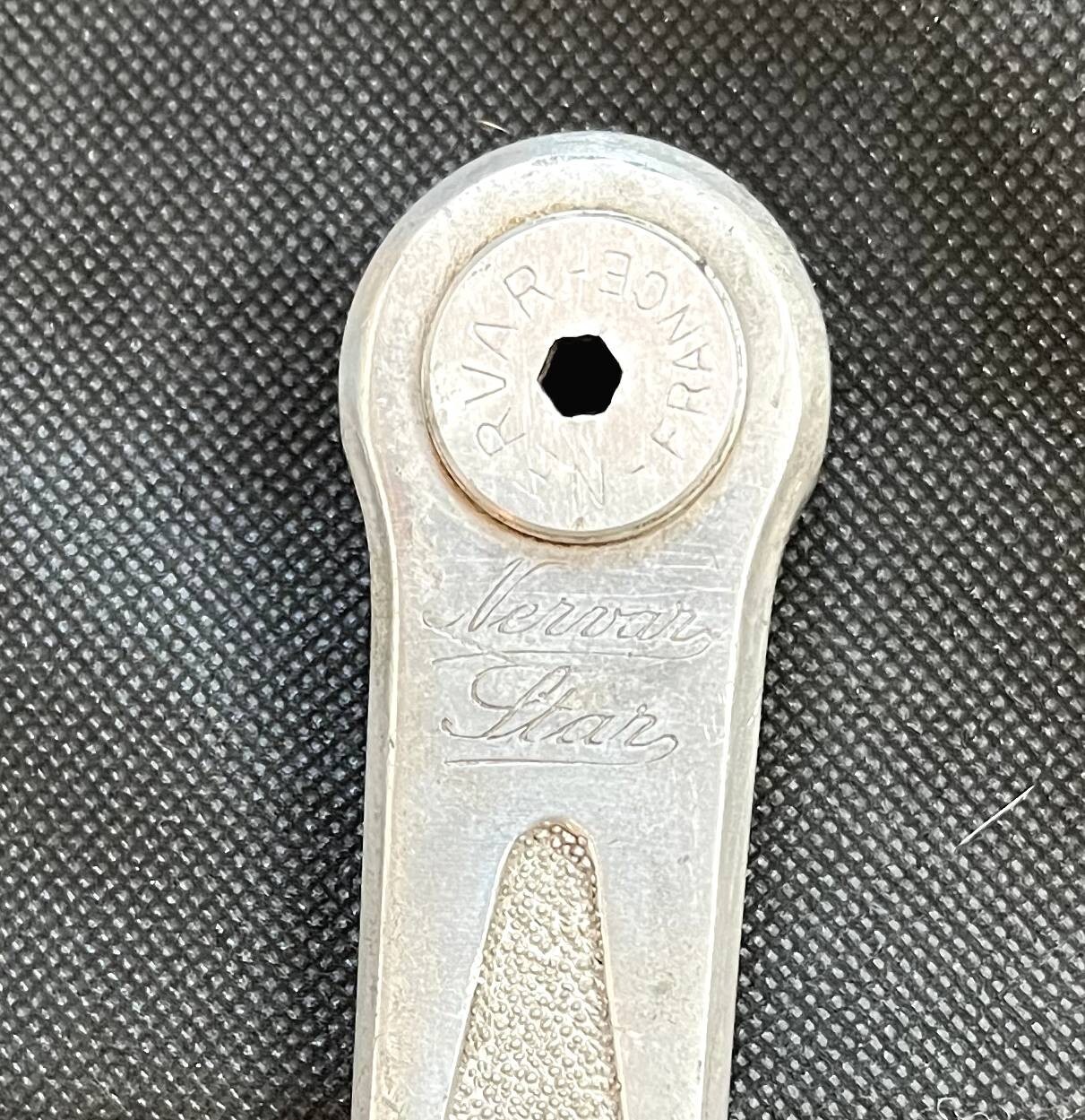 NERVAR «STAR» CRANKSET 52 42 170 MM 9/16 BSA FRANCE