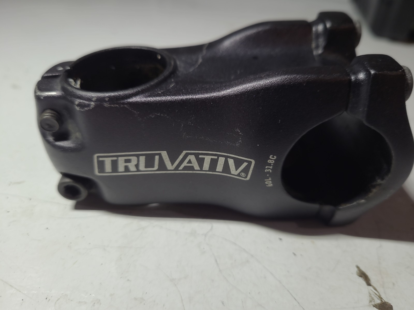 TruVativ Hussefelt Stem 60mm Stem Length 31.8mm Bar Clamp 1 1/8″ Steerer Black
