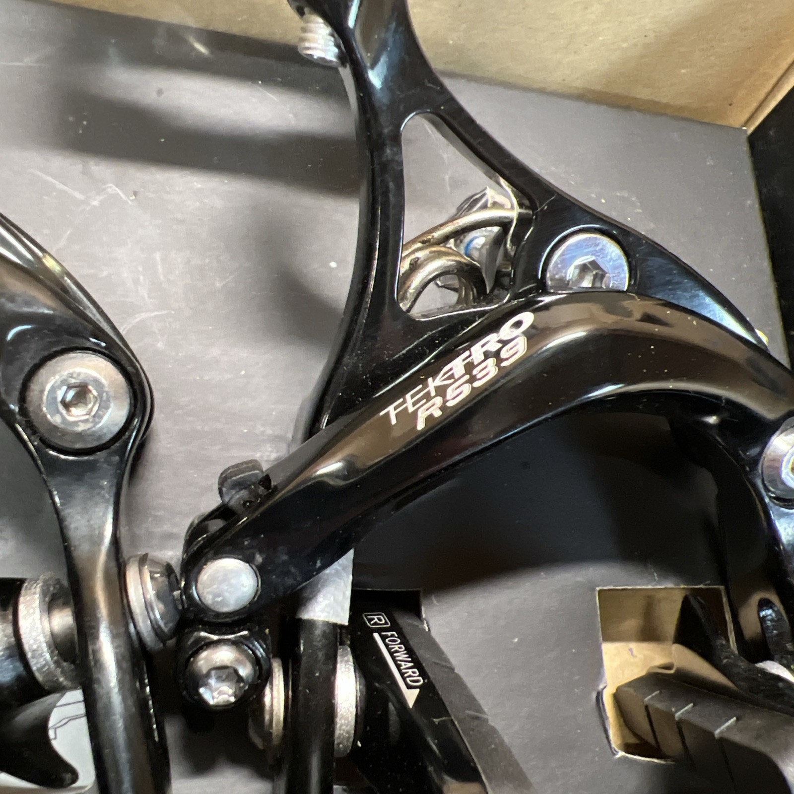 Tektro R539 Long Drop Brake Calipers 47-57mm – Black