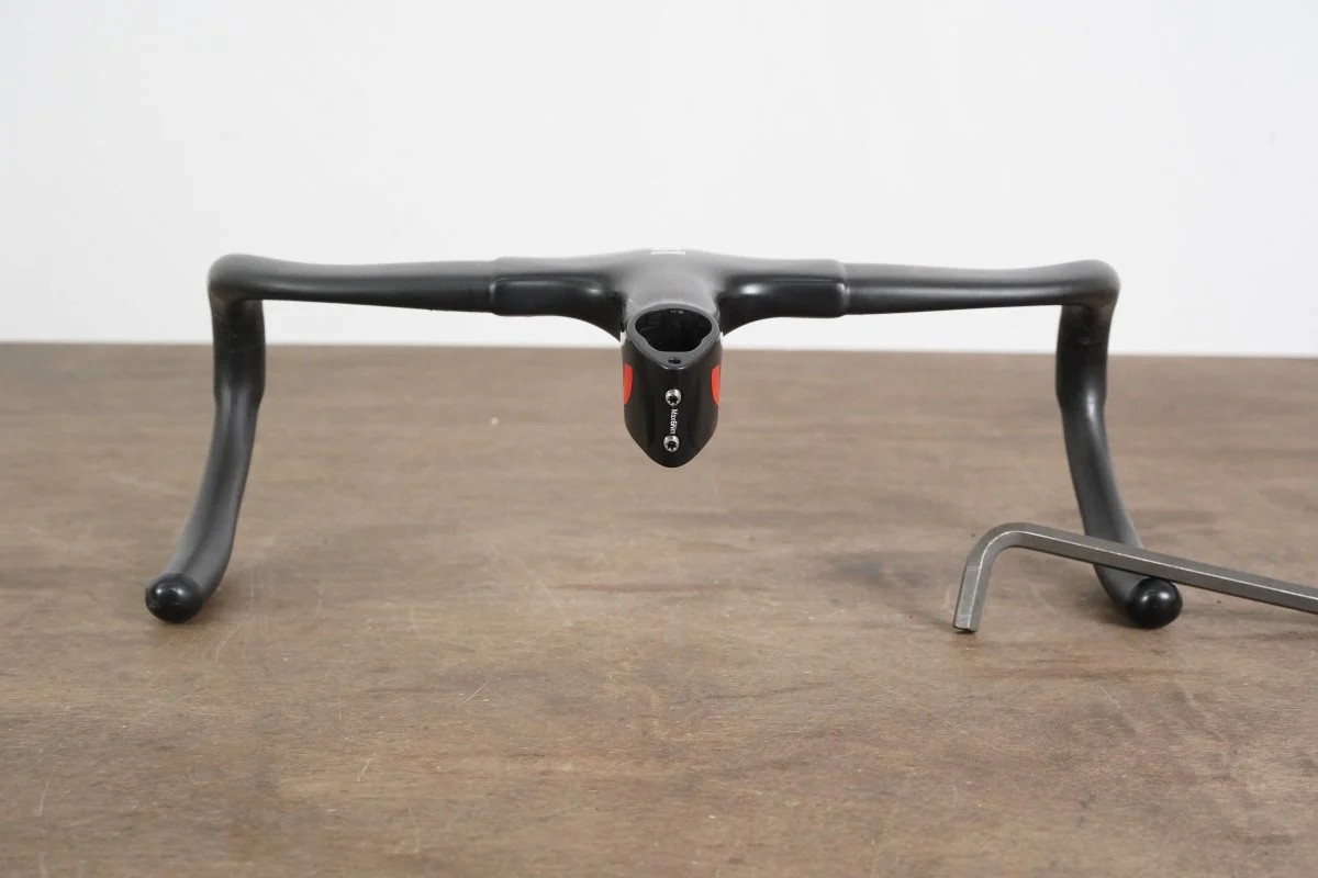 38cm 110mm Pinarello MOST Talon Carbon Integrated Barstem Handlebar 1 1/8″